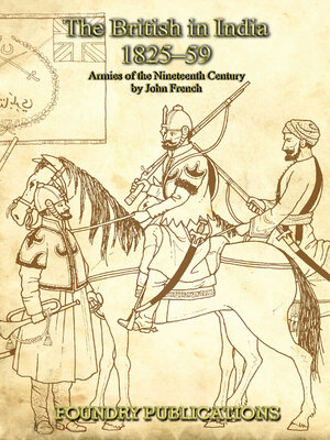 cover image of British in India 1825-1859